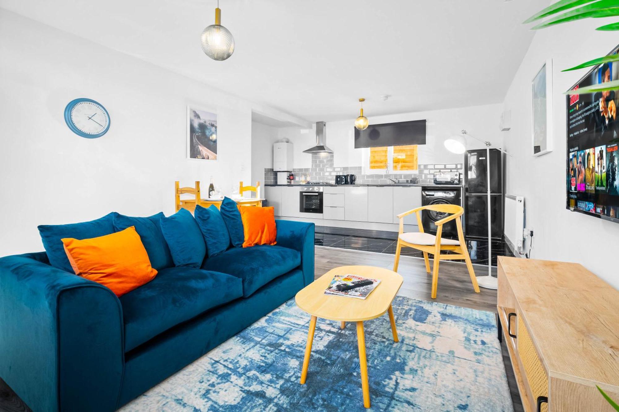 Modern Apartment - Cradley Heath - Top Rated - Netflix - Wifi - 1Mh Сметвік Екстер'єр фото